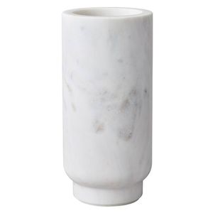 Aries Marble Vase - Large White