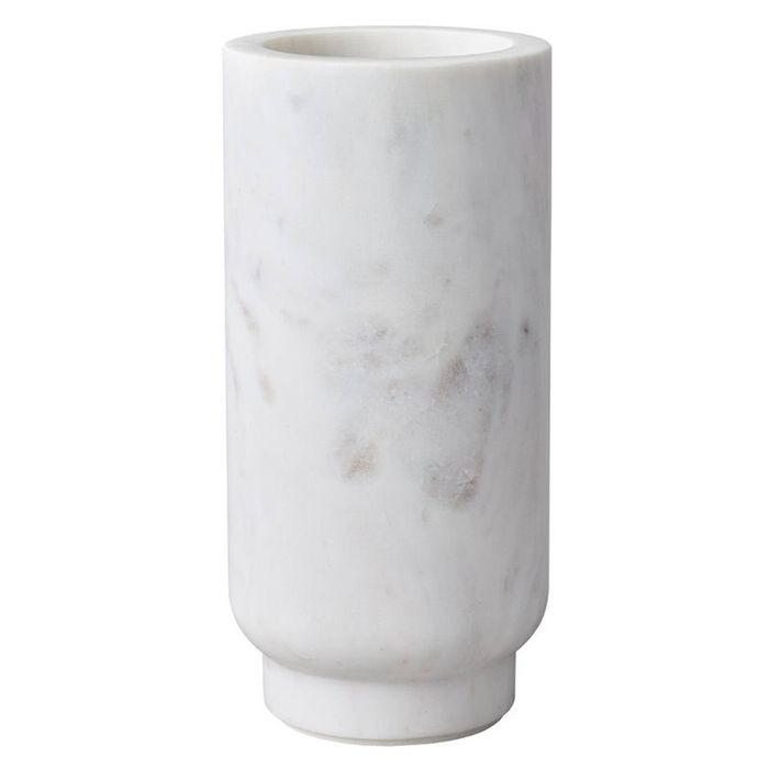 Aries Marble Vase - Large White