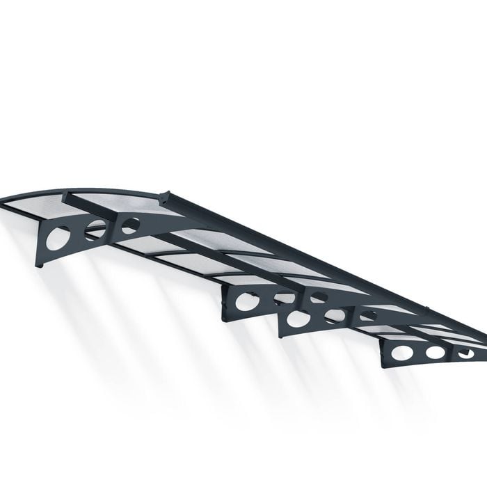 Canopia Herald Door Canopy 4460mm x 1390mm Grey Mist