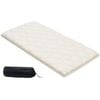 Vevor 2032 X 991 X 63.5 Mm Japanese Tatami Mat White Twin Size With Storage Bag Fastener For Dorm
