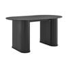 Kayla Dining Table Oval 160cm Black