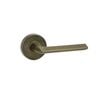 Delf Antique Brass Alicante Dummy Lever Set