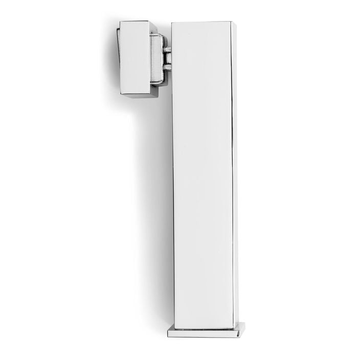 Lemaar 128mm Satin Chrome Square Magnetic Pole Door Stop