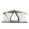 NNEOBA Camping Glamping Cotton Tent 3-Person Double-Layer Waterproof Tent Ivory