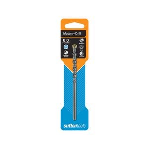 Sutton Tools 8 x 120mm SF TCT Masonry Drill Bit
