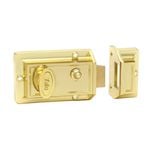Yale Gold Single Cylinder Nightlatch