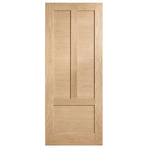Corinthian 2040 x 820 x 35mm Internal Door White Oak Moda AMOD3