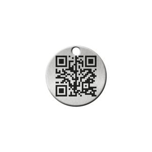FOMO Pet Tags Dog ID Tag Stainless Steel Small