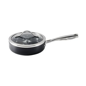 Baccarat Id3 Hard Anodised Egg Poacher With Lid