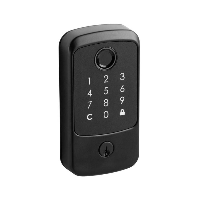 Delf Matte Black NEO Touch Fingerprint Digital 3 in 1 Deadbolt