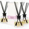 Nicola Spring Glass Reed Diffusers 200ml - Summer Berries - Pack Of 3 - Fruity Fresh Fragrance With 8 Reeds Each Long Lasting
