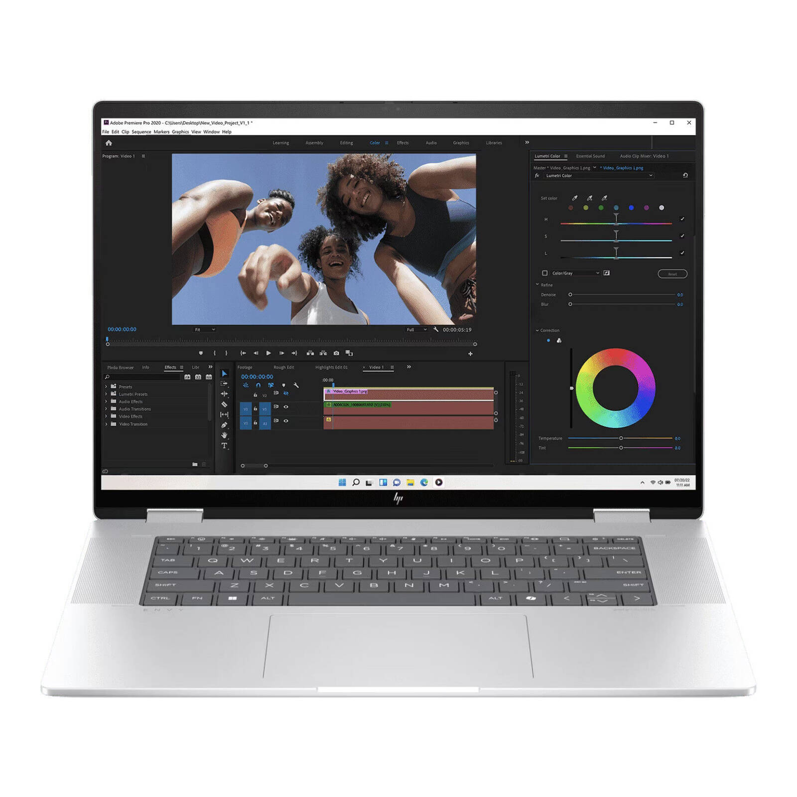 HP ENVY x360 14" Intel Core Ultra 5 (Intel Evo edition) 16GB 512GB Laptop thumbnail 3