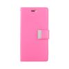 Goospery Rich Diary case for iPhone 14 Pro - Hot Pink