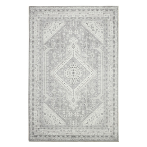 Fab Habitat 200x300cm Grey Lagos Machine Washable Rug