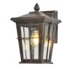 Vencha Eden Exterior Wall Light - Antique Brass