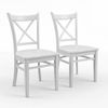 Cairns 2pc Set Hampton Dining Chair White