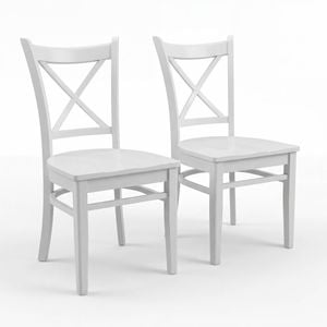 Cairns 2pc Set Hampton Dining Chair White