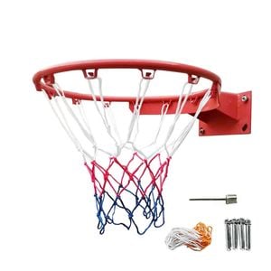 Catzon 35cm Wall Mounted Basketball Rim Indoor And Outdoor For Kids