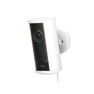 Ring Spotlight Camera 4K Pro Plug-In Security Camera White