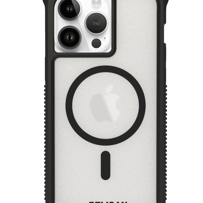 Pelican Guardian Rogue MagSafe Case For iPhone 15 - Clear / Black