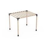Toja Grid Pergola Kit W/ Knect Rafter Brackets