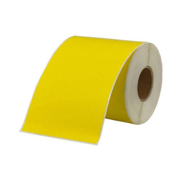 NLP 100x150 Direct Thermal Yellow with Perf. 350 Labels per roll, - 10 rolls per carton