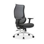 Office Chair Gaming Computer Chairs Study Work Home Ergonomic Mesh Recliner - Black - Black Mesh