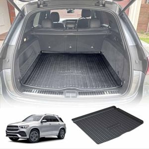 Heavy Duty Trunk Cargo Mat Boot Liner Luggage Tray for Mercedes-Benz GLE Class 2018-Onwards
