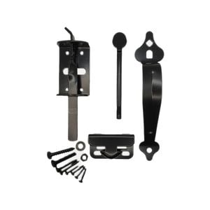 Gartner 170mm Black Thumb Gate Latch