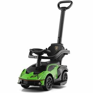 Costway Lamborghini Licensed Kids Ride On Push Car Green