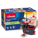 Vileda Easy Wring And Clean Turbo Mop With 2 Refills