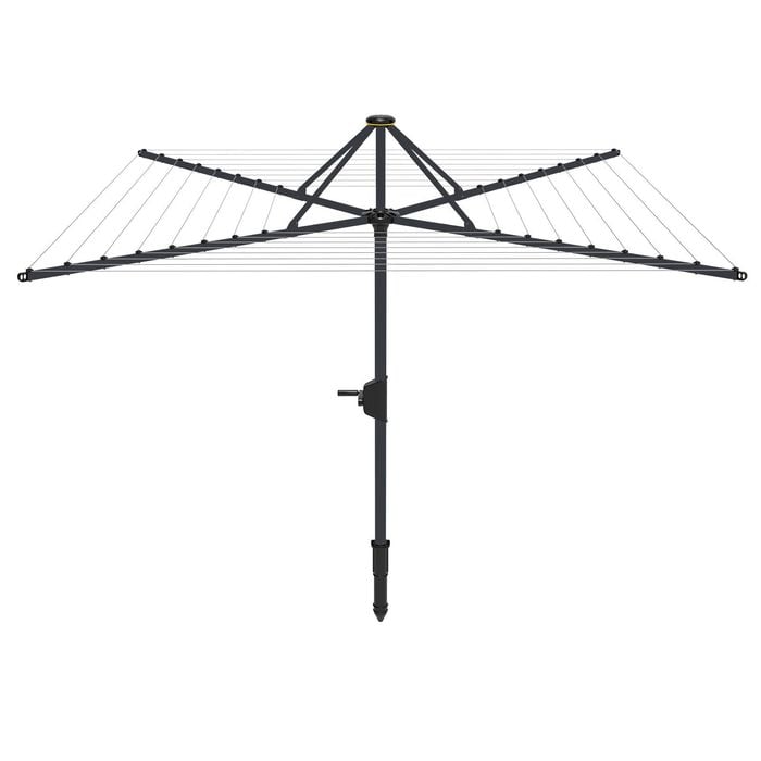 Daytek MK2 M58 Rotary Clothesline - Iron Grey