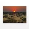 Nature View with Trees & a Sunset  Print 100% Australian Made 150 x 100cm  (Stretched)