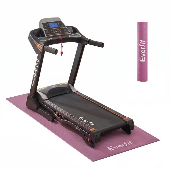 Everfit 2M Exercise Equipment Mat Treadmill Home Gym Purple