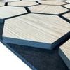Modern Furniture Hexagon WOODFLEX Acoustic Wood Wall Panels - SAMPLE