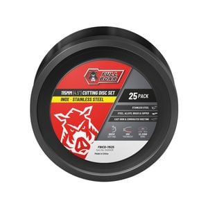 Full Boar 4.5" 115 x 1.0 x 22.23mm Inox Cutting Disc - 25 Pack