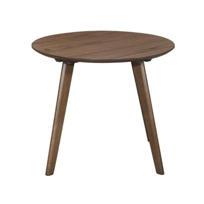 Angela End Table - Natural Walnut