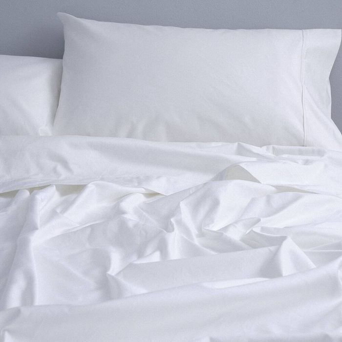 Canningvale Super King Mille 1000TC Cotton Bed Sheet w/ Pillowcase Set White