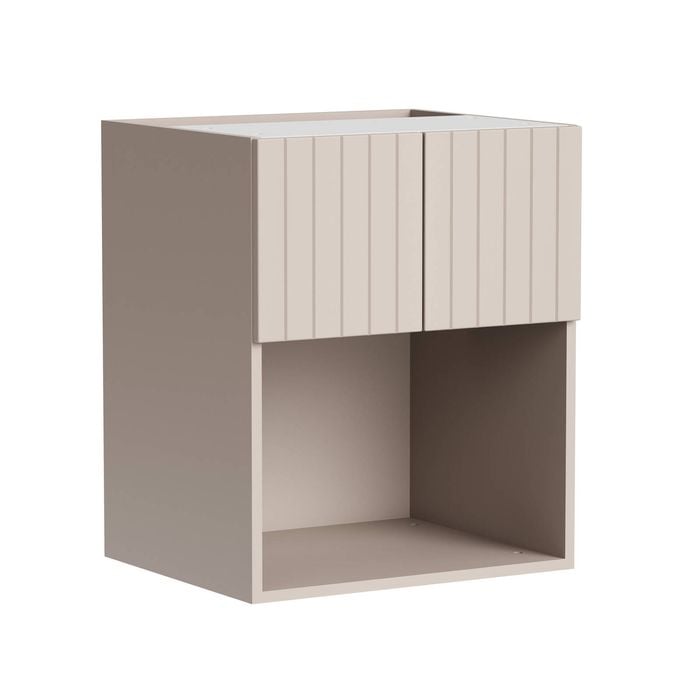 Kaboodle Cannellini Wall Microwave Cabinet