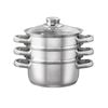 Baccarat Gourmet 3 Tier Stainless Steel Steamer Set 18cm