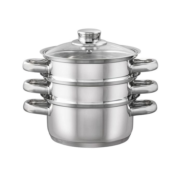 Baccarat Gourmet 3 Tier Stainless Steel Steamer Set 18cm