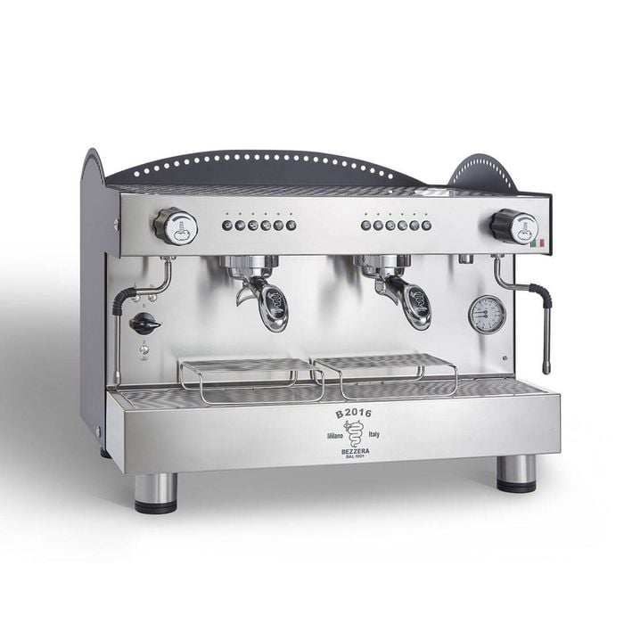 Bezzera 3l Black 2-group Professional Espresso Machine  - Commercial Coffee Machines (bzb2016b2de)