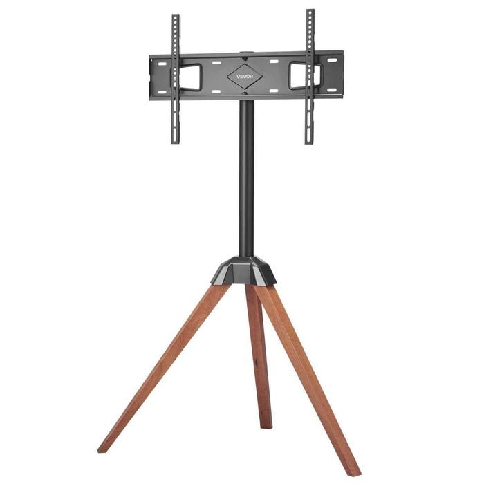 P&P Black Tripod TV Stand 40 to 65 Inch Easel Floor Mount Adjustable