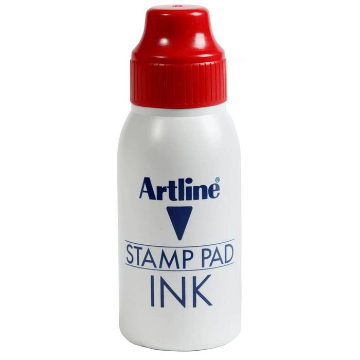Artline Stamp Pad Ink Refill (50cc) (Red)
