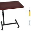 Portable Mobile Height Adjustable Overbed Bedside Table Over Sofa Bed Side Table
