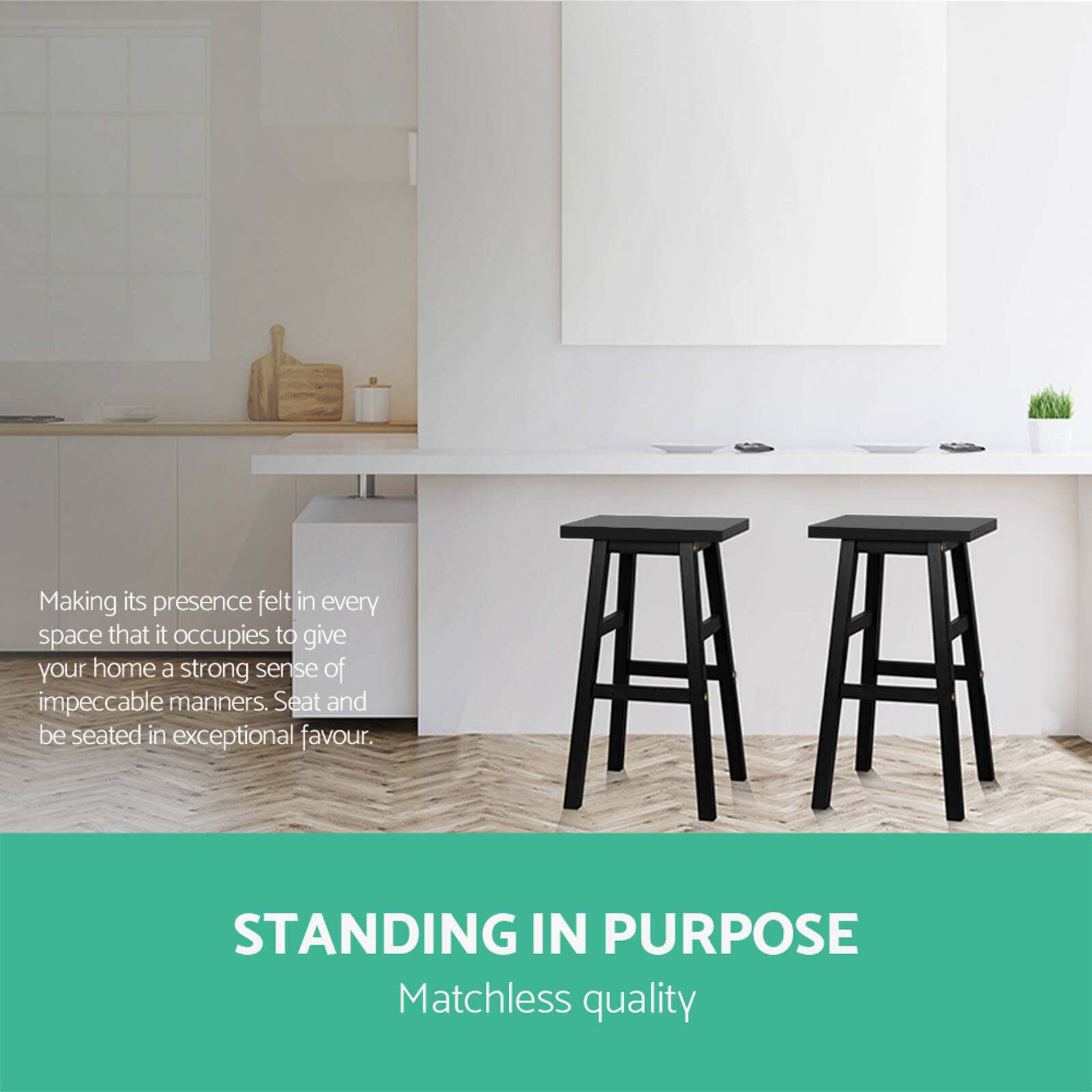 Artiss 2X Bar Stools Bunnings Australia