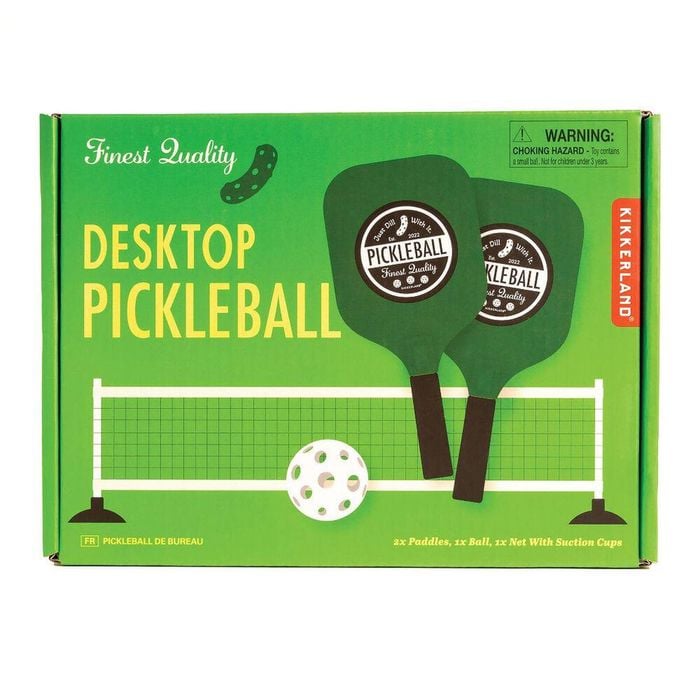 Kikkerland Desktop Pickleball - Green