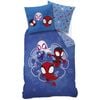 Marvel Spidey Kids Jump Cotton Quilt Cover Set - Single Bed Size