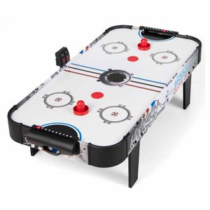 Costway Portable Air Hockey Table 107cm Compact Arcade Game Led