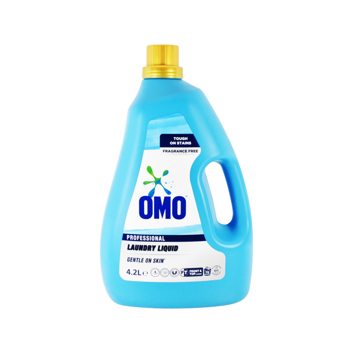 OMO 4.2L Fragrance Free Professional Laundry Liquid